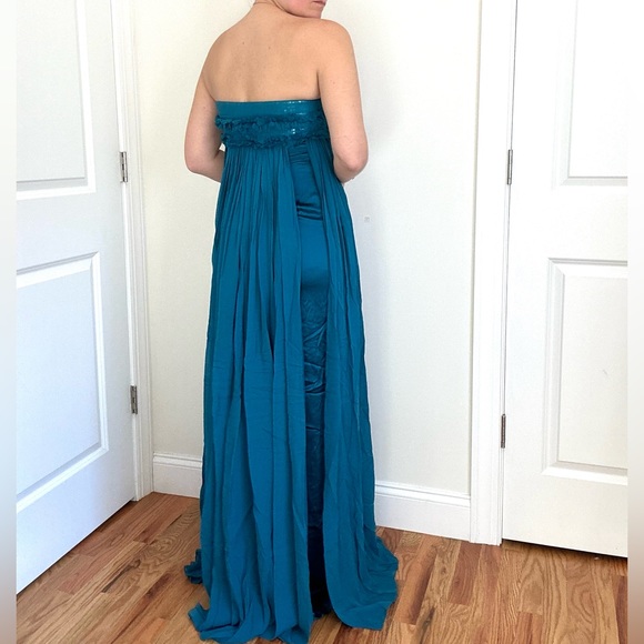 Custom Designer Showroom Evening Gown - Picture 10 of 11